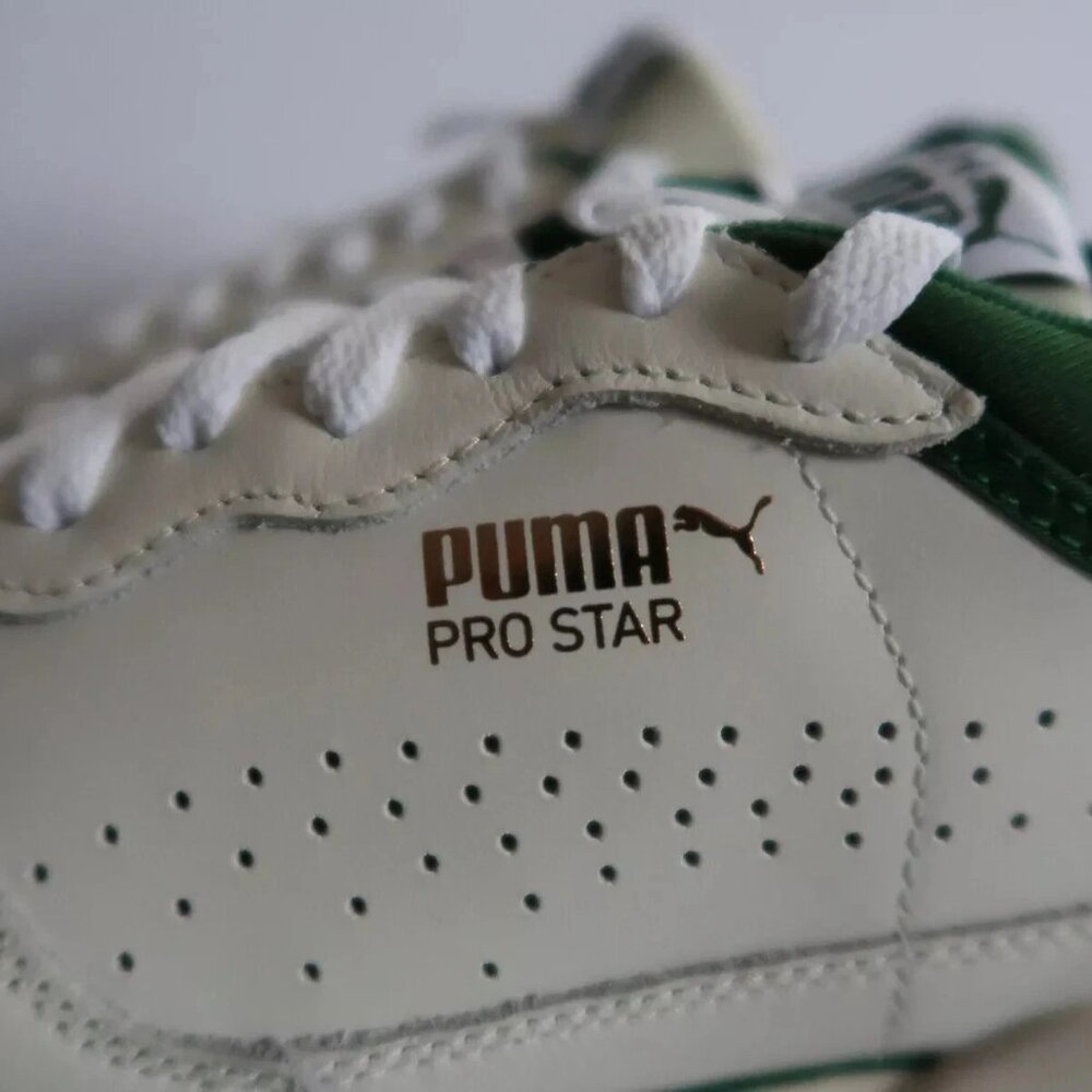🔥PUMA x Noah Prostar White Green – Size 9.5 Men – Retro Court Sneaker – Clean🔥 - Picture 3 of 4